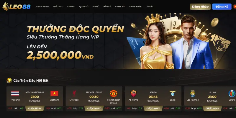 Leo88 | Leo88 Việt Nam - Nhà Cái Thể Thao, Casino Uy Tín 2025 42 giao diện nhà cái leo88